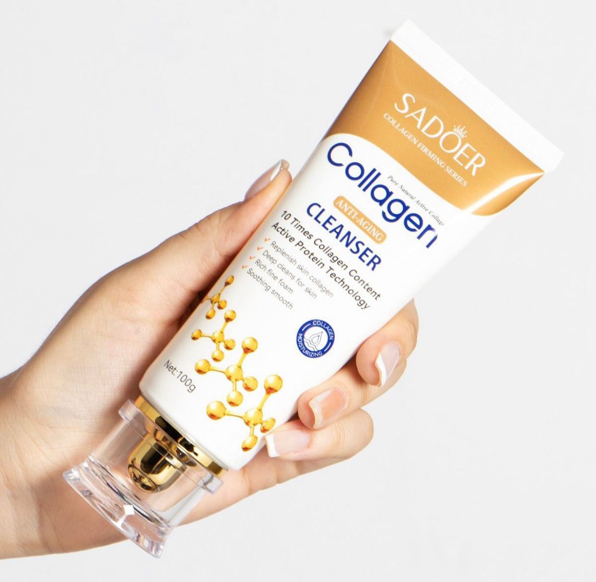 Jabón facial anti-edad con colágeno skin care