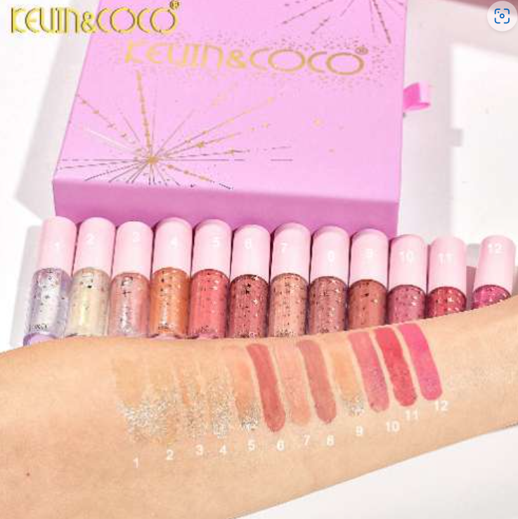 KIT DE LABIALES LIQUIDOS LABIOS KEVIN&COCO