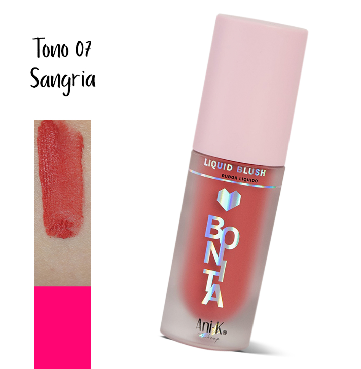 Rubor liquido Ani-k bonita rostro