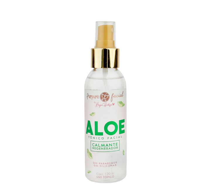 Tonico Facial Aloe vera 120ml mini Purpure