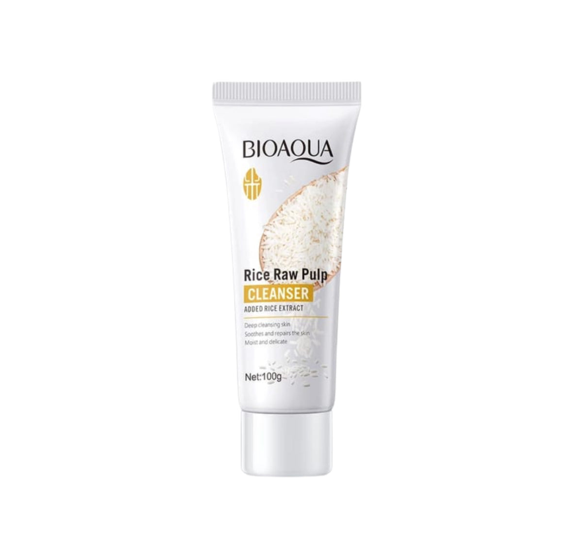 jabón facial antienvejecimiento con extracto de arroz bioaqua