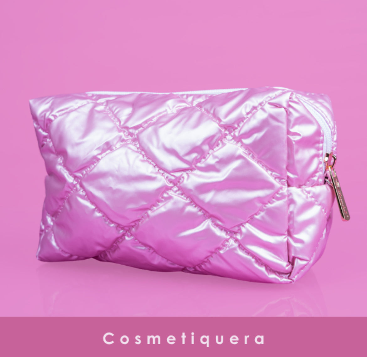 Cosmetiquera bloom metalic bloomshell