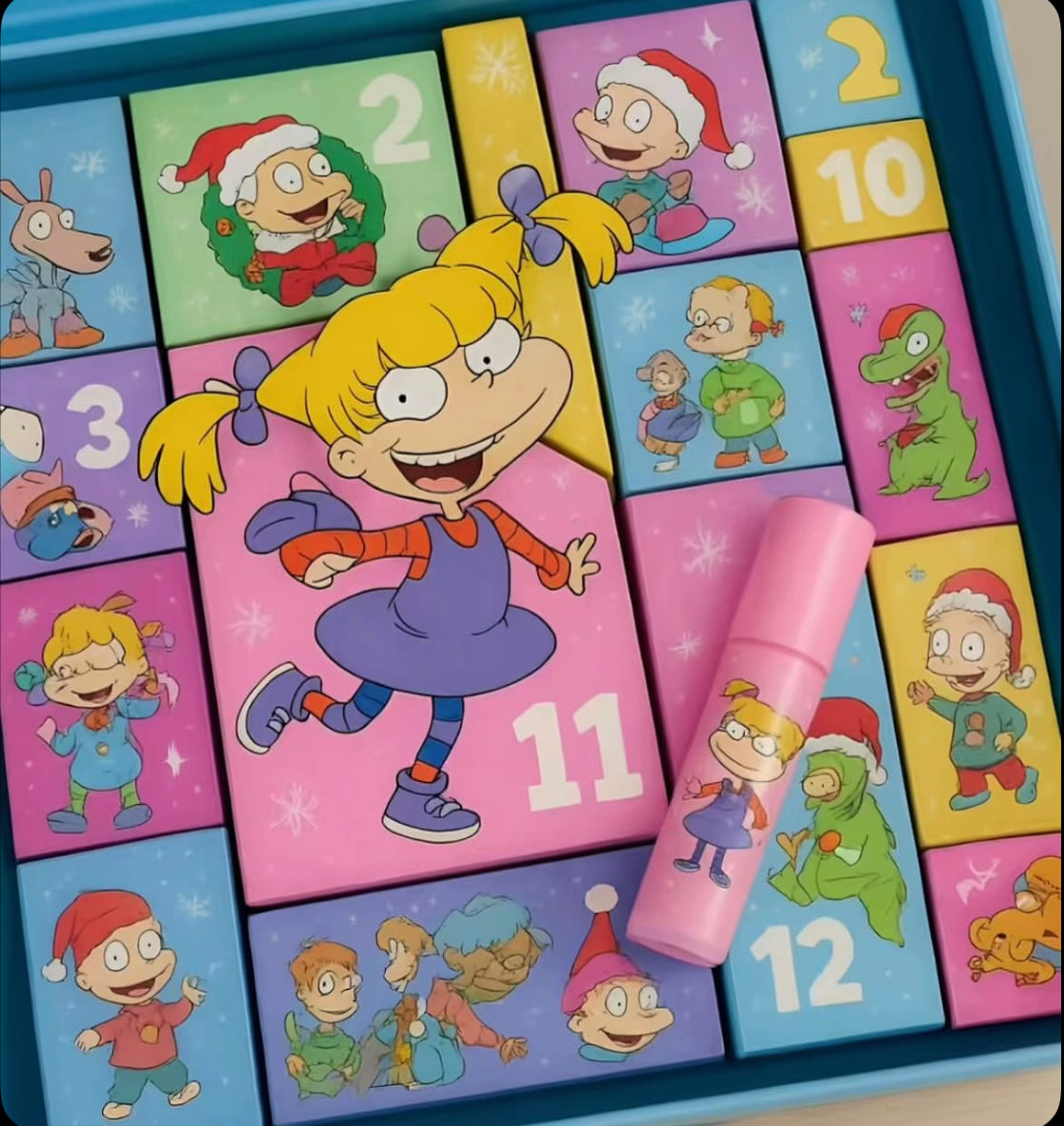 Calendario de adviento trendy 2025