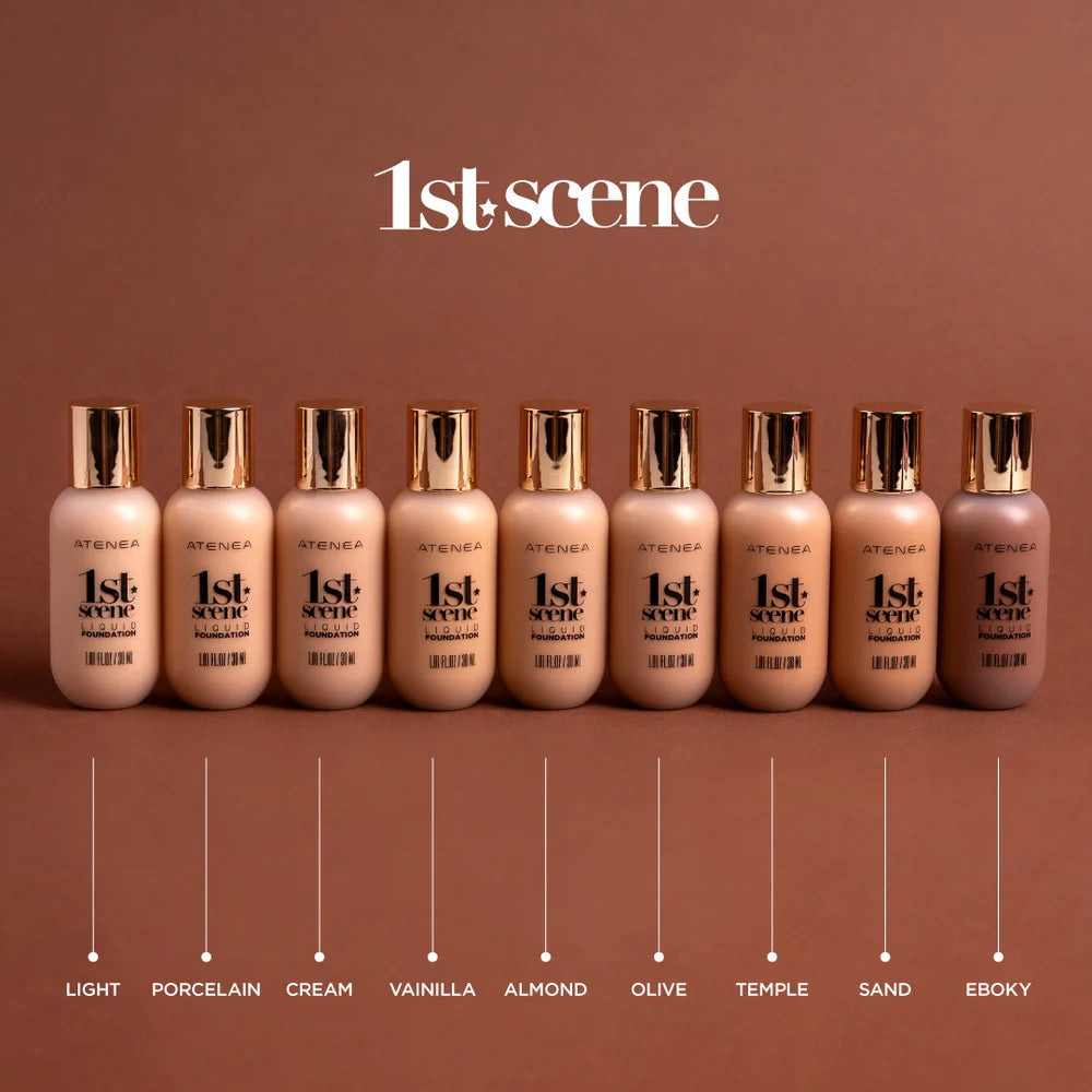 BASE DE MAQUILLAJE LÍQUIDA 1ST SCENE 50ML ATENEA