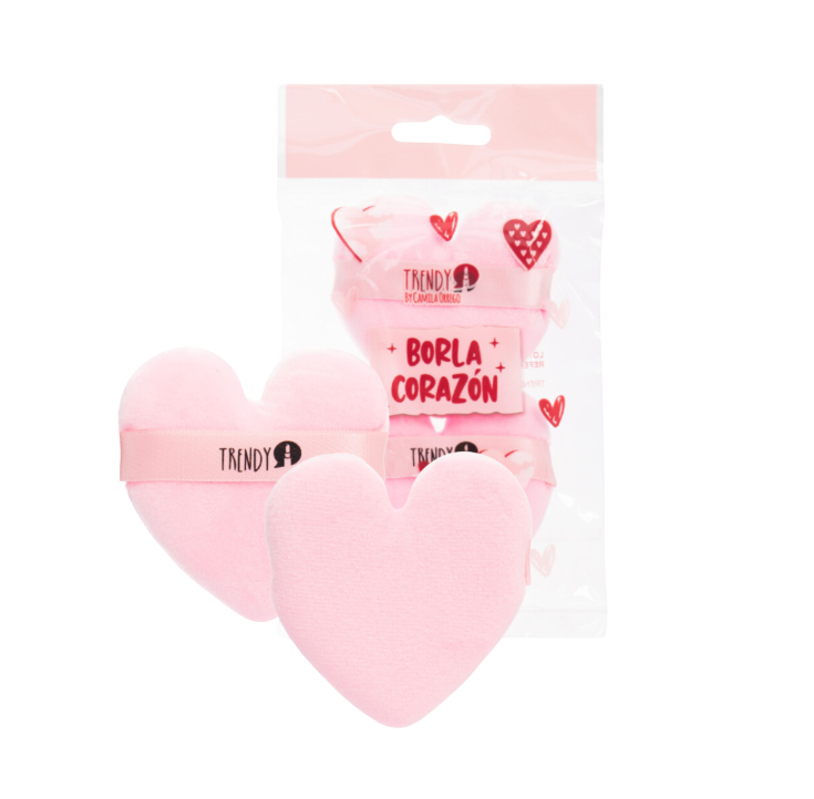 2 Borlas Corazón Trendy