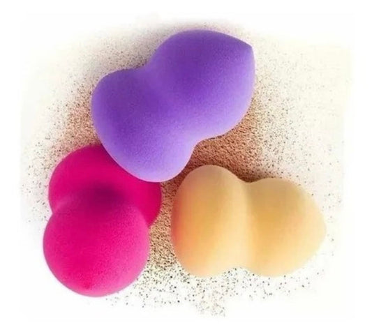 Esponjas de Maquillaje en Forma de Gota y Reloj de Arena variedades