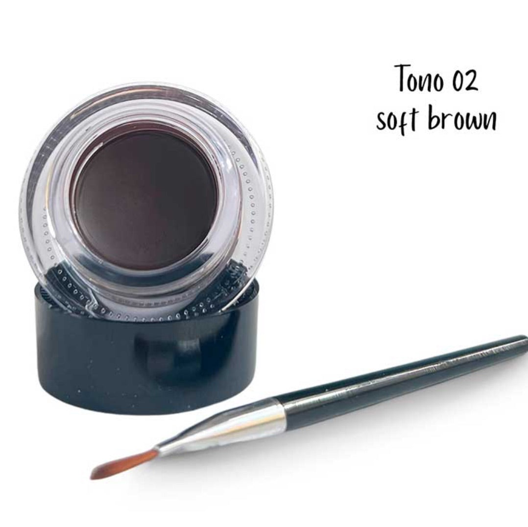 Betún de cejas + brocha favor beauty