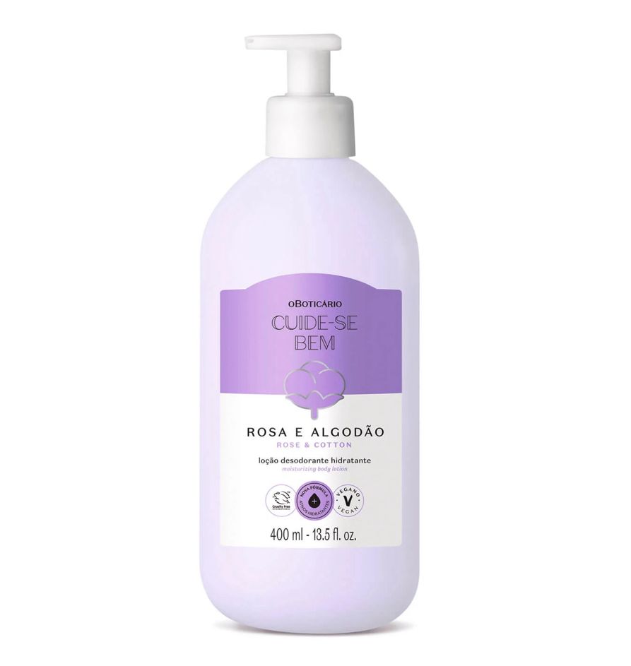 LOCIÓN HIDRATANTE CORPORAL DELEITE 400ML OBOTICARIO