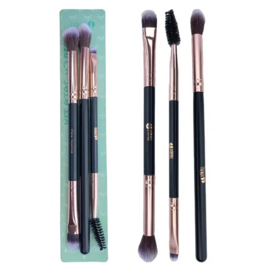 Kit x3 brochas para ojos Trendy
