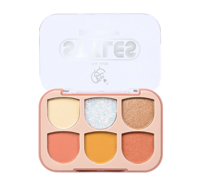 PALETA DE SOMBRAS 6 TONOS TRUE LOVER