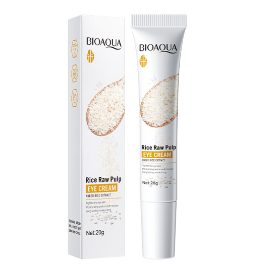 Crema contorno de ojos extracto de arroz Bioaqua