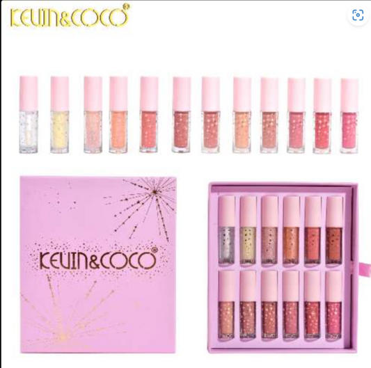 KIT DE LABIALES LIQUIDOS LABIOS KEVIN&COCO