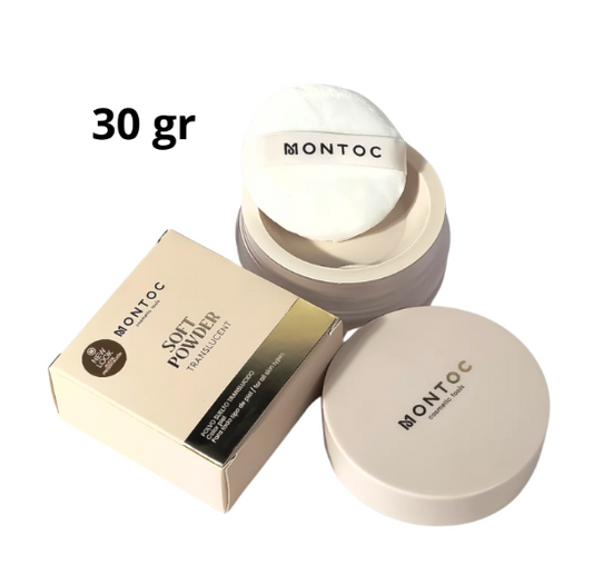 Polvos Sueltos Profesionales Montoc 30 gr (grandes)