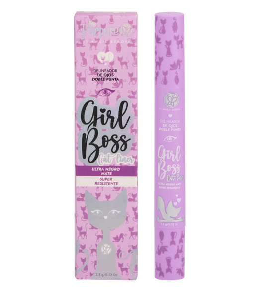 Delineador doble punta CAT LINER OJOS PURPURE