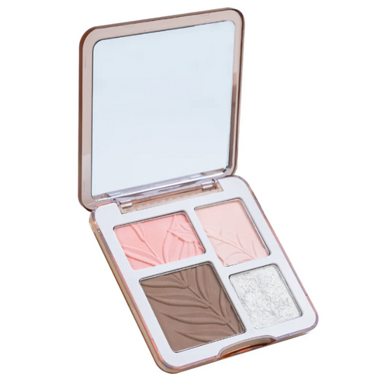 PALETA DE ROSTRO 4 TONOS CONTORNO E ILUMINADOR TRUE LOVER