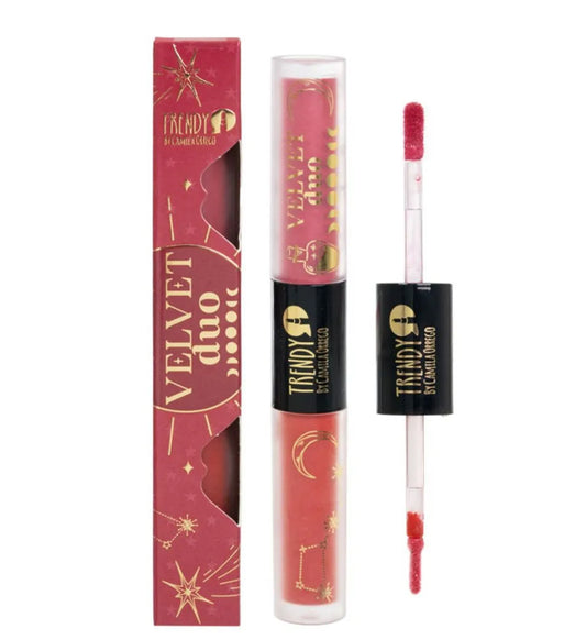 Labial Velvet Dúo trendy