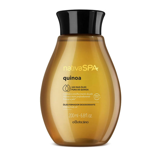 ÓLEO HIDRATANTE CORPORAL QUINOA 200ML NSPA OBOTICARIO