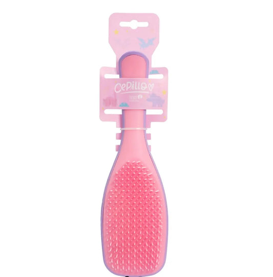 Cepillo Anti Frizz Rosado trendy