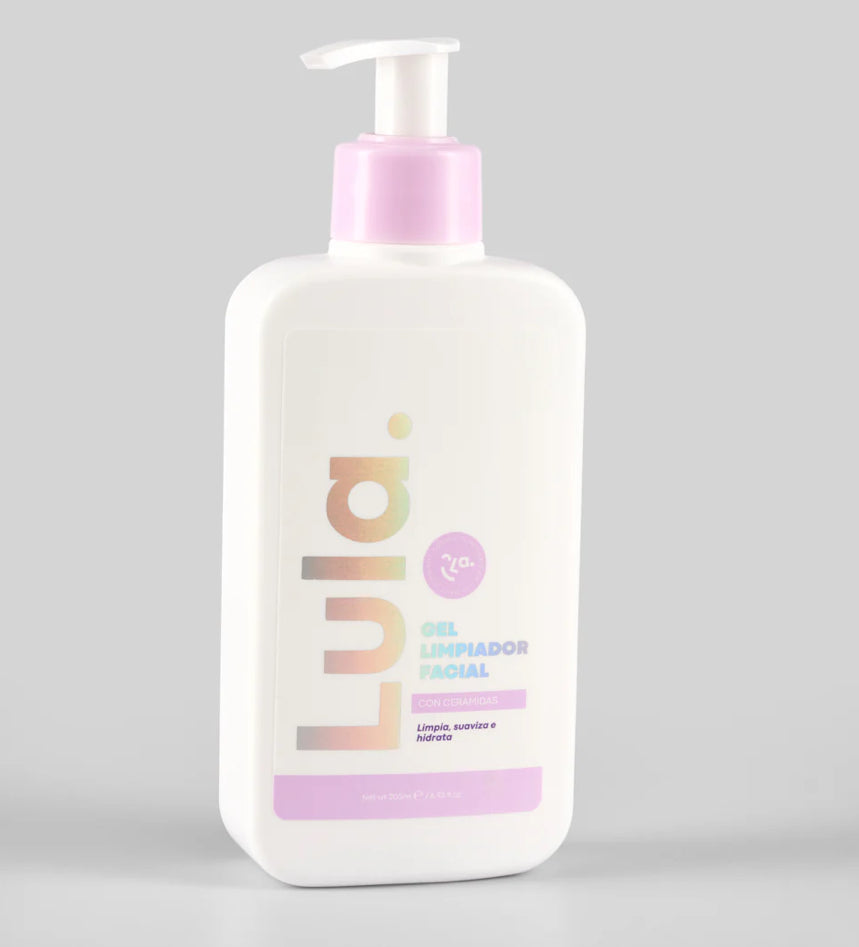 Gel limpiador facial con ceramidas lula