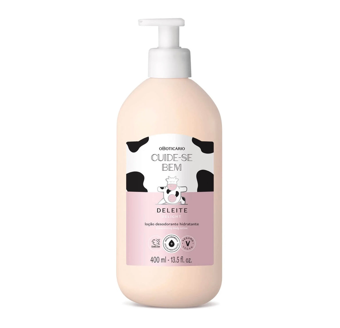 LOCIÓN HIDRATANTE CORPORAL DELEITE 400ML OBOTICARIO