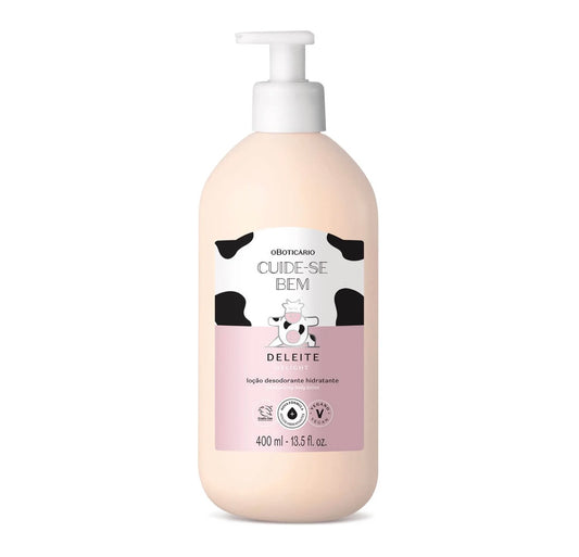 LOCIÓN HIDRATANTE CORPORAL DELEITE 400ML OBOTICARIO