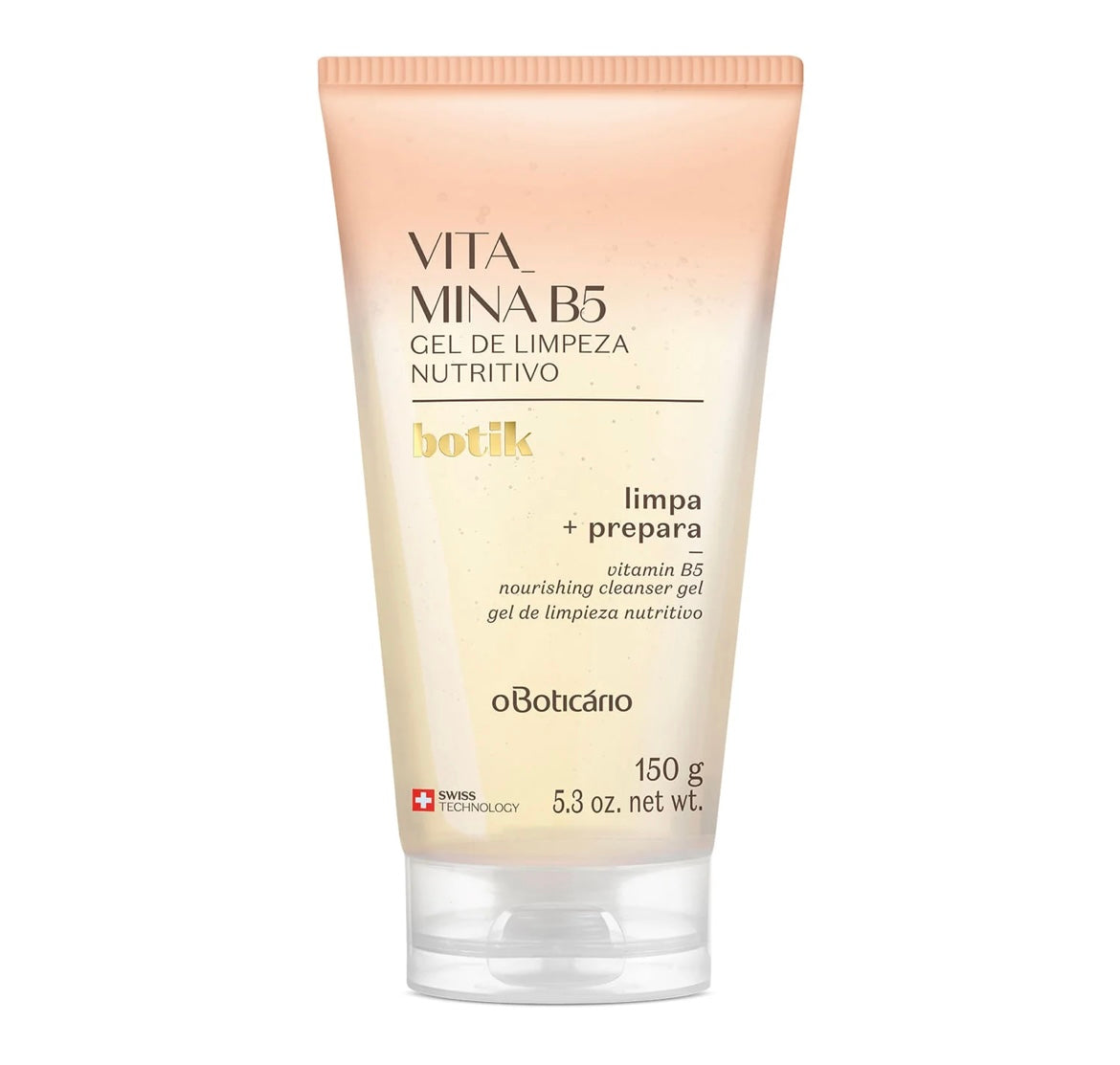 GEL DE LIMPIEZA NUTRITIVO VITAMINA B5 150G BOTIK SKIN CARE OBOTICARIO