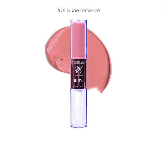LABIAL Y LIP OIL DÚO DOS EN UNO TRUE LOVER