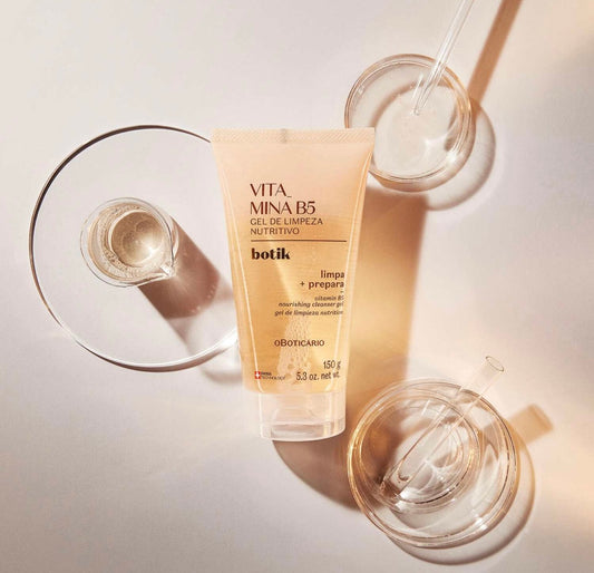 GEL DE LIMPIEZA NUTRITIVO VITAMINA B5 150G BOTIK SKIN CARE OBOTICARIO