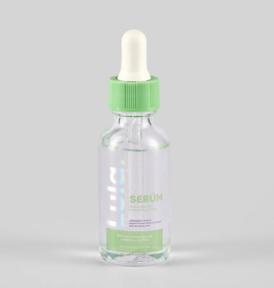 Serum facial con áloe vera lula