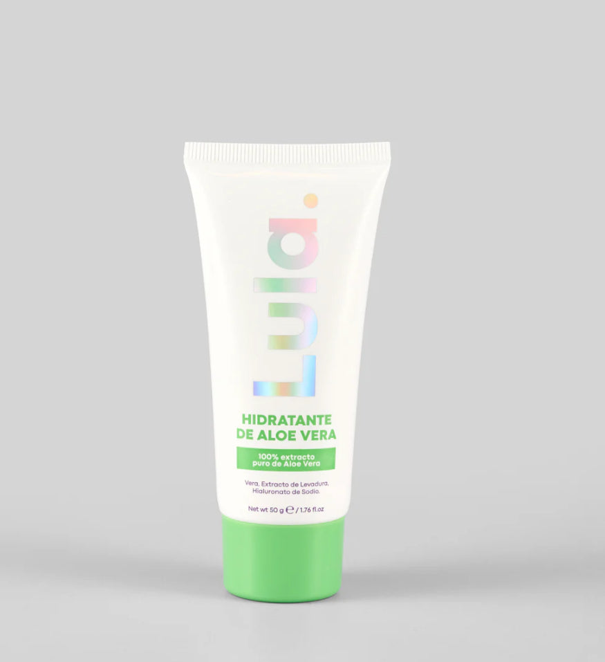 Hidratante facial de áloe vera lula