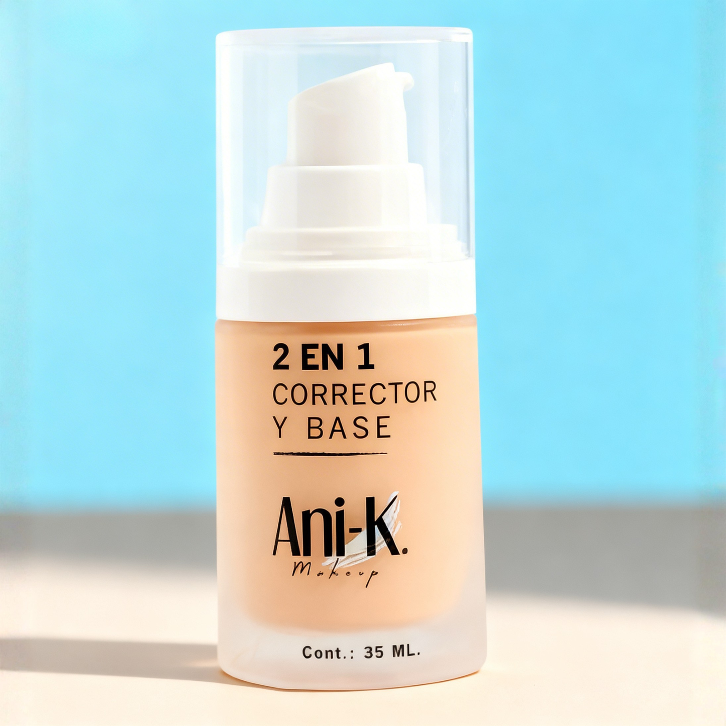 Base 2 en1 Corrector Ani-k Bonita Profesional