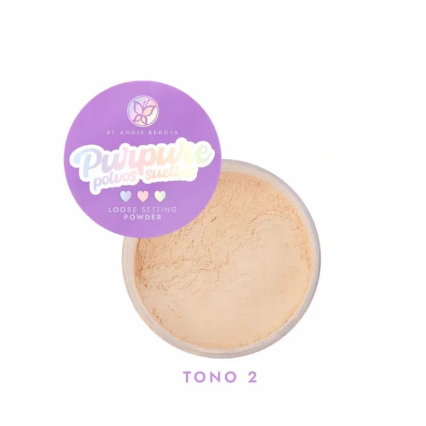 Polvo Suelto Sin Espejo BANANA Purpure