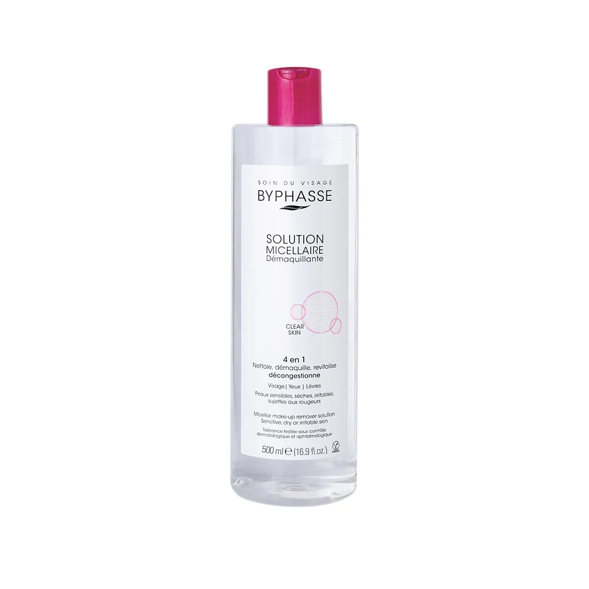 Solución Micelar Desmaquillante Piel Sensible Byphasse skin care