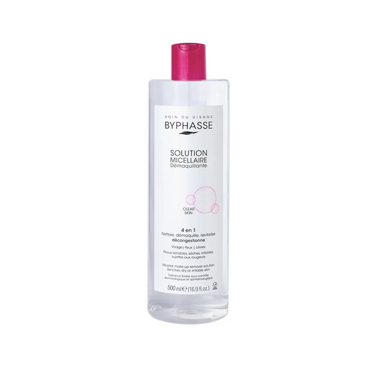 Solución Micelar Desmaquillante Piel Sensible Byphasse skin care